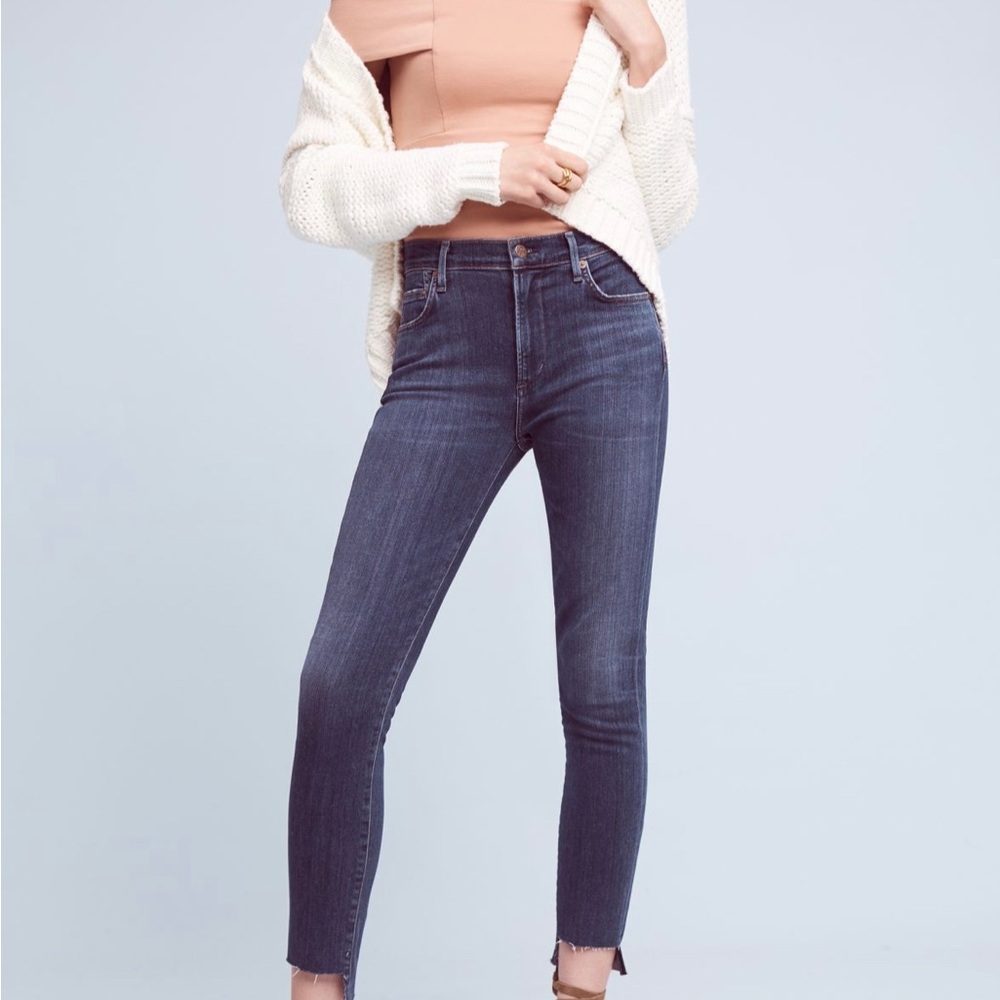 Citizens of Humanity Rocket Hi-Lo Hem High Rise skinny jeans (size 29)
